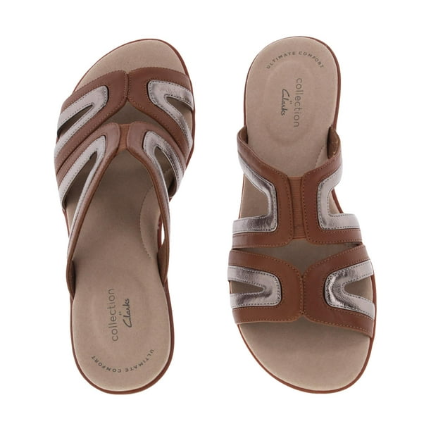 Clarks Womens Ada Lilah Slip On Sandals